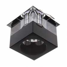 Декоративный точечный светильник Brille 20W HDL-G136 Черный 162289