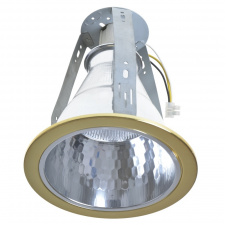 Светильник потолочный встроенный Brille 60W VDL-60 Латунь