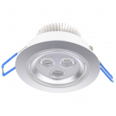 Точечный светильник Brille 3W LED-106 Серебристый 176489