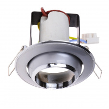 Поворотный точечный светильник Brille 60W RO-39 Никель 161291
