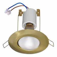 Точечный светильник Brille 60W Ring 80 Латунь 161161