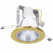 Светильник потолочный встроенный Brille 60W VDL-25 Латунь