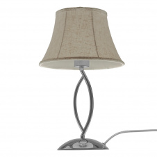 Настольная лампа классическая Brille 60W BKL-649 Хром