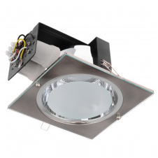 Светильник потолочный встроенный Brille 120W DL-24 Никель