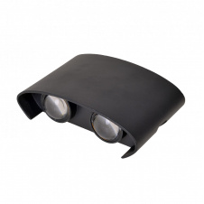 LED подсветка Brille Металл 1W AL-264 Черный 34-332