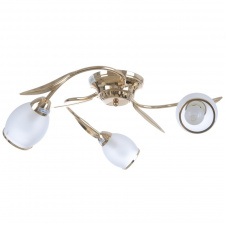Люстра Brille Флористика 60W E14 Золотистый