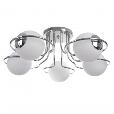 Люстра потолочная Brille 60W E27 Хром