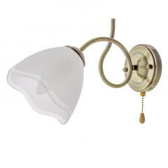 Бра Классическое Brille 60W LK-602 Бронзовый Хуст