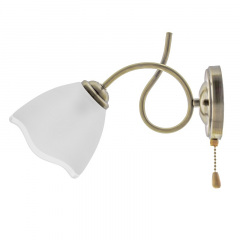 Бра Классическое Brille 60W LK-602 Бронзовый Хуст