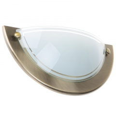 Бра половинка Brille 60W PK-051 Бронзовый Полтава