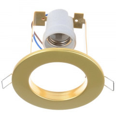 Точечный светильник Brille 60W Ring 63 Золотистый 161102 Вознесенськ