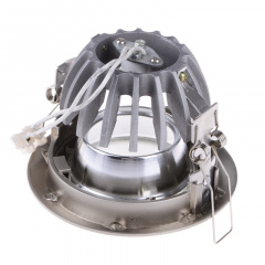 Точечный светильник Brille 20W HDL-DS 82 Никель 163866 Кам'янське