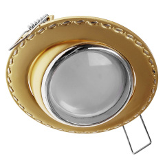 Точечный светильник Brille 20W HDL-DE 06 Золотистый 163072 Бучач