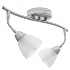 Светильник спот Brille Металл 5W HTL-188 Никель 26-729 Сміла