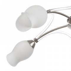Люстра потолочная Brille 60W E14 Хром Переяслав-Хмельницький