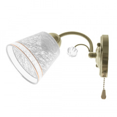 Бра Классическое Brille 60W LK-637 Бронзовый Вараш