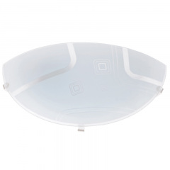 Бра половинка Brille 60W W-554 Белый Хмільник