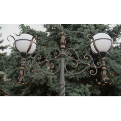 Уличный фонарь Brille 60W GL-04 Черный Ужгород