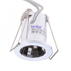 Маленький точечный светильник Brille 20W HDL-DJ Хром 163090 Ромни