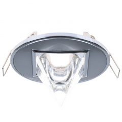 Декоративный точечный светильник Brille 20W HDL-DS 67 Хром 163480 Гайсин