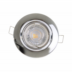 Точечный светильник Brille 40W HDL-DT Хром 36-314 Золотоноша