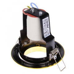 Поворотный точечный светильник Brille 60W RO-50 Золотистый 161301 Вільнянськ