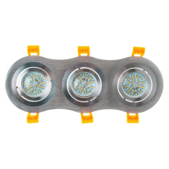 Поворотный точечный светильник Brille 40W HDL-DT 108 Серебристый 36-254 Нова Прага