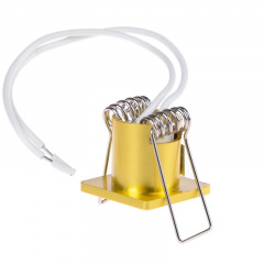 Маленький точечный светильник Brille 20W HDL-DJ 13 Золотистый 163825 Чортків