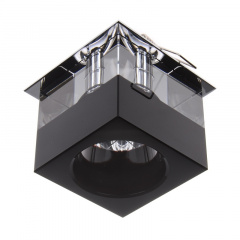 Декоративный точечный светильник Brille 20W HDL-G136 Черный 162289 Новомосковськ