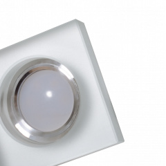 Декоративный точечный светильник Brille LED 8W HDL-G260 Белый 36-173 Славута