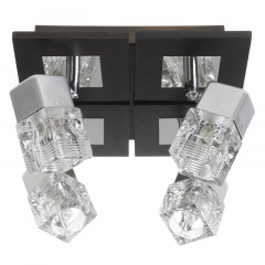 Светильник спот Brille Металл 40W HTL-145 Хром 176511 Вишневе