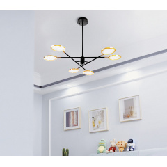 Люстра Brille BL-891S/6 NW 65W Золотистый Городок