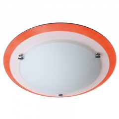 Светильник настенно-потолочный Brille 60W W-188 Оранжевый Славута