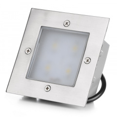 Светильник грунтовой Brille LED 4W LED-311 Серебристый 32-051 Рівне