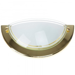 Бра половинка Brille 60W PK-051 Золотистый Цумань