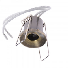 Маленький точечный светильник Brille 20W HDL-DJ Золотистый 163599 Калуш