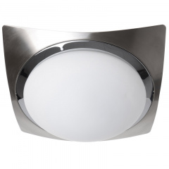 Светильник настенно-потолочный Brille 60W W-158 Никель Новомиколаївка