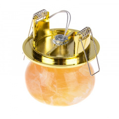 Декоративный точечный светильник Brille 20W HDL-G123 Латунь 162248 Веселе