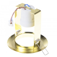 Точечный светильник Brille 60W Ring 63 Латунь 161035 Чортків