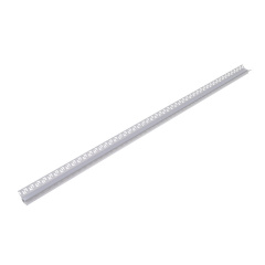 Профиль алюминиевый для светодиодной ленты 1м Brille BY-063 Серый 33-574 Кропива