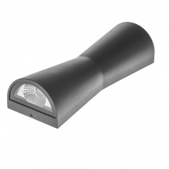 LED подсветка Brille Пластик 6W AL-229 Черный 34-191 Славута
