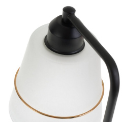 Настольная лампа барокко Brille 60W BL-589 Черный Одесса
