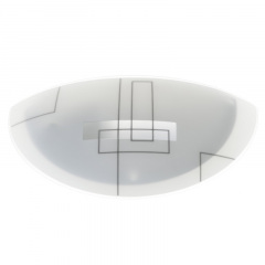 Бра половинка Brille 60W W-486 Белый Прилуки