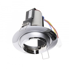 Поворотный точечный светильник Brille 60W RO-50 Хром 161293 Киев
