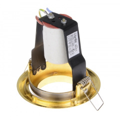 Поворотный точечный светильник Brille 60W RO-50 Золотистый 161251 Запоріжжя