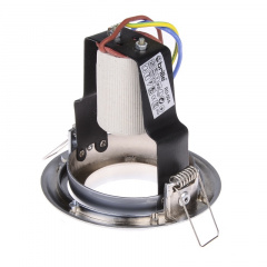 Поворотный точечный светильник Brille 60W RO-50 Хром 161237 Надвірна