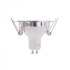 Точечный светильник Brille 40W HDL-S01 Хром 36-316 Калуш