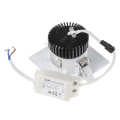 Светильник потолочный led встроенный Brille 6W LED-166 Белый Павлоград