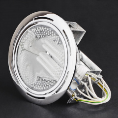 Светильник потолочный встроенный Brille 52W DL-01 Хром Одесса