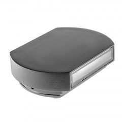 LED подсветка Brille Пластик 6W AL-228 Черный 34-190 Пологи